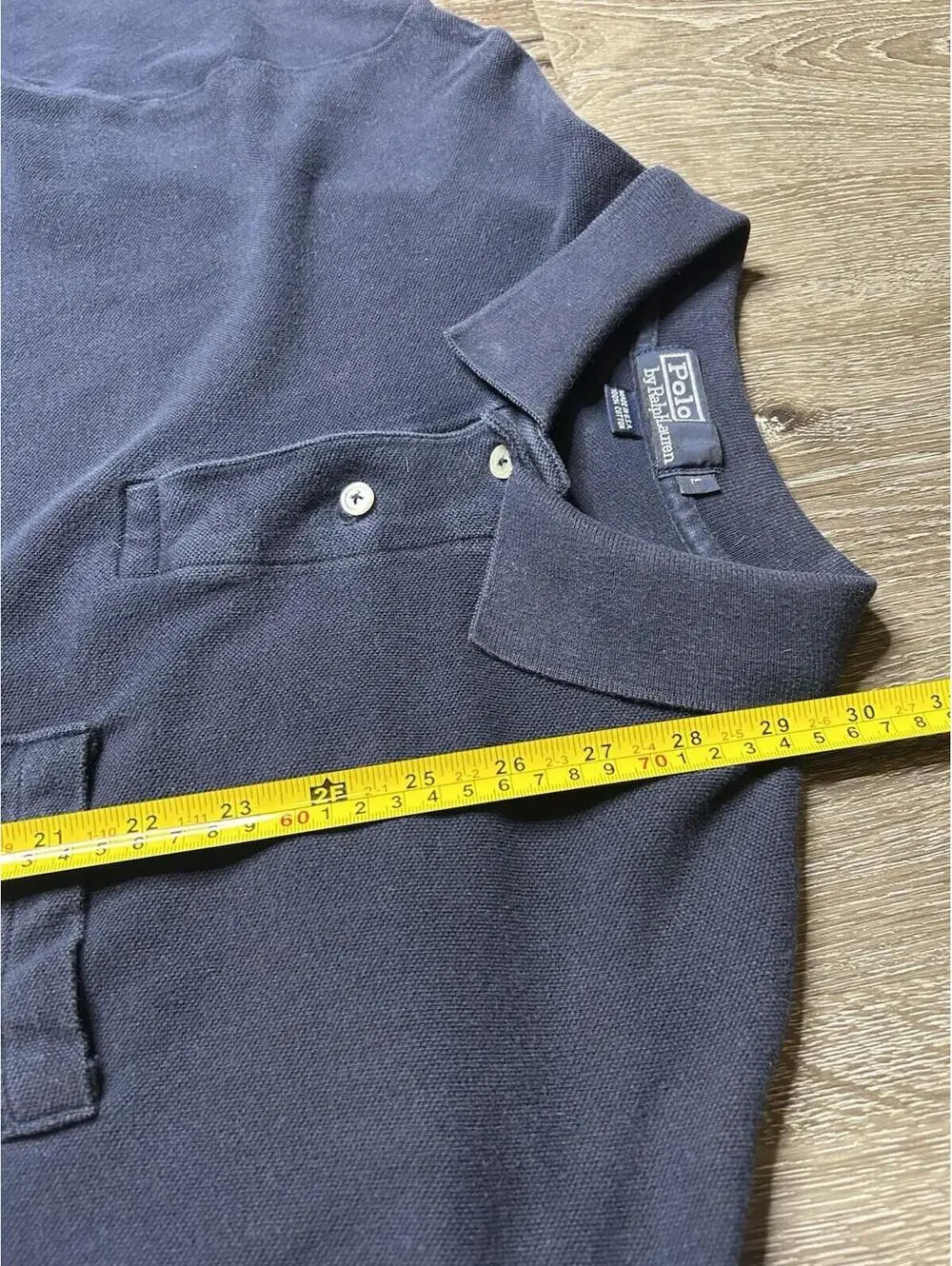 Vintage Crest Polo Ralph Lauren Men’s Large  Classic Fit Soft Cotton Pony USA